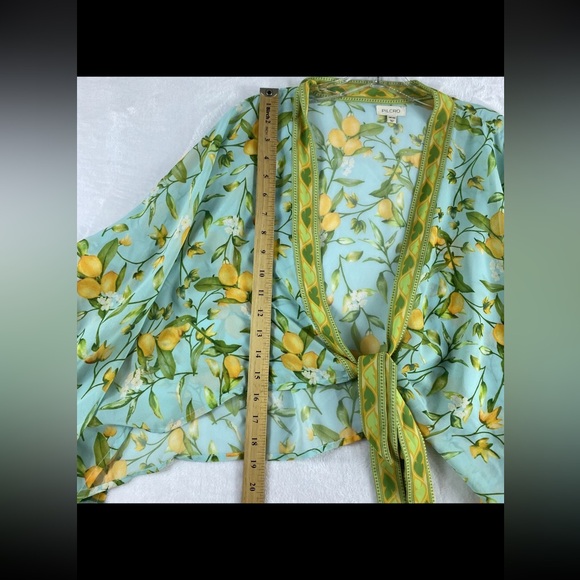 Anthropologie Pilcro Kimono Lemon - Picture 3 of 6